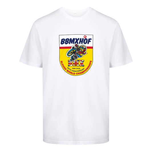 BBMXHOF Slough World Championships 40th Anniversary - White